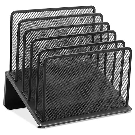 wire mesh desktop file sorter